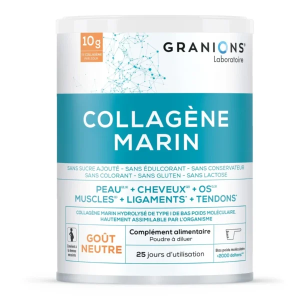 Collagène Marin Type 1 – Goût Neutre 258g