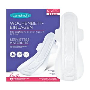Serviettes Maternité Post-Accouchement, 10 Unités