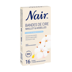 16 BANDES DE CIRE FROIDE MAILLOT & AISSELLES
